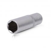 На фото Головка шестигранная Intertool удлиненная 1/2", 17мм*78мм CrV (ET-0117)
