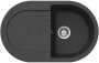 На фото Кухонная мойка Schock Ronda D100 S Onyx-10 (26044510)