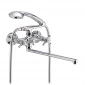 Смеситель для ванны Haiba ZEON 143 (HB0423) На фото Смеситель для ванны Haiba ZEON 143 (HB0423)