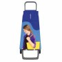 На фото Сумка-тележка Rolser Jet Face Joy 40 Azul-Lois (926686)