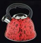 На фото Чайник со свистком Edenberg 3 л (EB-1990 Red)