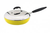 Сковорода с крышкой Granchio MelaVerde collection 24 см (88071) На фото Сковорода с крышкой Granchio MelaVerde collection 24 см (88071)