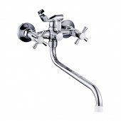 На фото Смеситель для ванны ZERIX Z2254-7 (ZX0263)