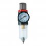 Фильтр Intertool для очистки воздуха и редуктор 1/4" (PT-1412) На фото Фильтр Intertool для очистки воздуха и редуктор 1/4" (PT-1412)