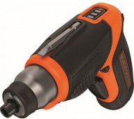 На фото Отвертка аккумуляторная B & D Li-Ion 3.6 В 1.5 Ач 5 Нм 190 об/мин подсветка 5 насадок (CS3653LC-XK)