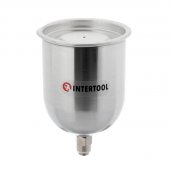 На фото Бачок металлический с наружной резьбой M14x1.25. 600мл Intertool (PT-1907)
