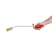 На фото Горелка газовая Intertool с регулятором и клапаном 595мм, сопло 110мм, D45мм (GB-0044)