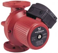 На фото Насос циркуляционный Grundfos UPS40-120 F 1x230-24 (96401942)