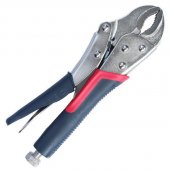 На фото Клещи зажимные Intertool универсальные 255мм, CrV (UT-5203)