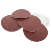 Круг наждачный самоклеющийся Intertool 125мм, бумага класс С, 120 г/м2, К80, уп. 10ед (BT-0508) На фото Круг наждачный самоклеющийся Intertool 125мм, бумага класс С, 120 г/м2, К80, уп. 10ед (BT-0508)