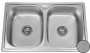 Мойка для кухни Galati Fifika 2C Textura (4016) На фото Мойка для кухни Galati Fifika 2C Textura (4016)