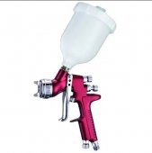 На фото Краскопульт пневматический Italco LVMP 1.3 мм 140-230 л/мин 2.5 Бар 600 мл (H-929-1.3LM)