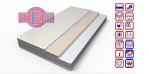 На фото Матрас ТЕП MOLLIS Orgo Cover/Mem 160х200 см
