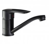 Смеситель для кухни Haiba Hansberg 004-15 СМ BLACK (HB0185) На фото Смеситель для кухни Haiba Hansberg 004-15 СМ BLACK (HB0185)