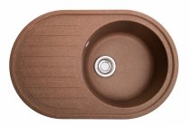 На фото Кухонная мойка Galati Elegancia Teracota (701) (8739)