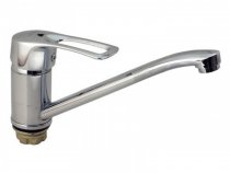 Кухонный смеситель G-Ferro Hansberg 555-Z на гайке (GF0008) На фото Кухонный смеситель G-Ferro Hansberg 555-Z на гайке (GF0008)