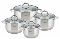 На фото Набор кастрюль KingHoff 8 предметов (4465 KH)