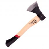 На фото Топор Intertool 600г, ручка пекан 48-57 HRC (HT-0256)