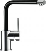 Смеситель для кухни Schock Nimbus Puro-84 хром/черный (52300084) На фото Смеситель для кухни Schock Nimbus Puro-84 хром/черный (52300084)