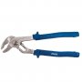 Клещи переставные для труб Sigma 250мм с синими ручками (4102951) На фото Клещи переставные для труб Sigma 250мм с синими ручками (4102951)