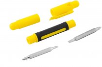На фото Отвертка 4-В-1 Mastertool 2 насадки 50 мм SL3-PH0/ SL4-PH1 (40-0160)