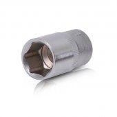 На фото Головка шестигранная Intertool 1/2", 17мм*38мм CrV (ET-0017)