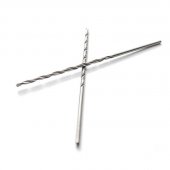 На фото Сверло по металлу Intertool удлиненное DIN 340 1,5 мм HSS (SD-5215)