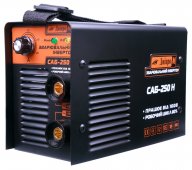 На фото Сварочный инвертор Дніпро-М САБ-250Н 1.6-4.0 мм 20-250 А (70127045)