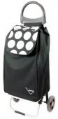 На фото Сумка-тележка Aurora Rio 50 Black/White Pois (926850)