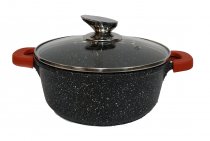 На фото Кастрюля Zurrichberg 20х8.5 см (ZBP-7093 Black)