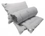 На фото Набор Руно Grey Силикон Одеяло 140х205 см + подушка 50х70 см Серое (924.52Grey)