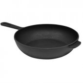 На фото Чугунная сковорода Krauff Casta 26 х 6 см (29-210-026)