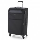 На фото Чемодан на колесах Gabol Cloud (L) Black (925573)