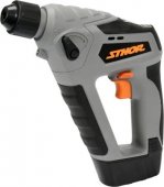 На фото Перфоратор акумулятоний STHOR SDS + 2 режима, Li-Ion 18В, 1.5 Ач, 14 Нм, 1.1 Дж, DW (78968)