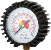 Манометр к пистолету подкачки колес Airkraft резьба M11*1 снизу (MAN-STG-05G) На фото Манометр к пистолету подкачки колес Airkraft резьба M11*1 снизу (MAN-STG-05G)