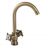 Смеситель для кухни ZERIX Z41325-2 (ZX0511) На фото Смеситель для кухни ZERIX Z41325-2 (ZX0511)