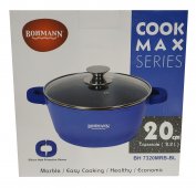 На фото Кастрюля Bohmann 20 см 2.2 л (7320 MRB-BL ВН)