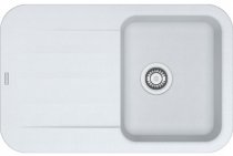 На фото Кухонная мойка Franke Pebel PBG 611-78 Белая (114.0258.049)