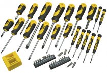 На фото Набор отверток и насадок Stanley сумка, магнитезатор, 42 элементов (STHT0-62113)