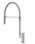Кухонный смеситель Franke MANHATTAN с гибким шлангом хром (115.0196.550) На фото Кухонный смеситель Franke MANHATTAN с гибким шлангом хром (115.0196.550)