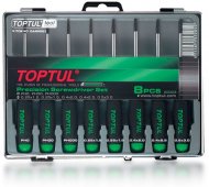 На фото Набор отверток Toptul PH000-PH0, SL1.2-SL3 8 шт (GAAW0802)