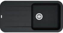 На фото Кухонная мойка Franke Pebel PBG 611-97 Оникс (114.0258.074)