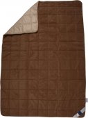 На фото Одеяло Billerbeck Камелия меховое 200х220 см Коричневое (0169-03/03)