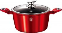 На фото Кастрюля Berlinger Haus Burgundy Metallic Line 20 см 2.5 л (BH-1256)