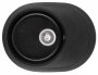 На фото Кухонная мойка Granado Sevilla Black shine (1501)