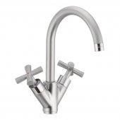 На фото Смеситель для кухни Haiba SENTOSA 011 матовый (HB0361)