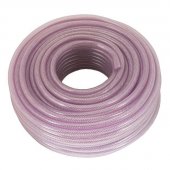 На фото Шланг Intertool PVC высокого давления армированный 6мм*50м (PT-1740)