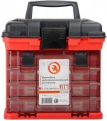 На фото Органайзер многофункциональный для метизов Intertool 11" 279х184х260 мм (BX-4020)
