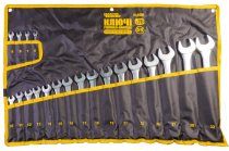 На фото Ключи рожково-накидные Mastertool 20 шт ролл 6-19,21,22,24,27,30,32 мм (71-2120)