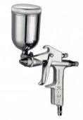На фото Краскопульт пневматический Werk ASG-0517GR 0.5 мм 130-170 л/мин 3-4 Бар 200 мл (44863)